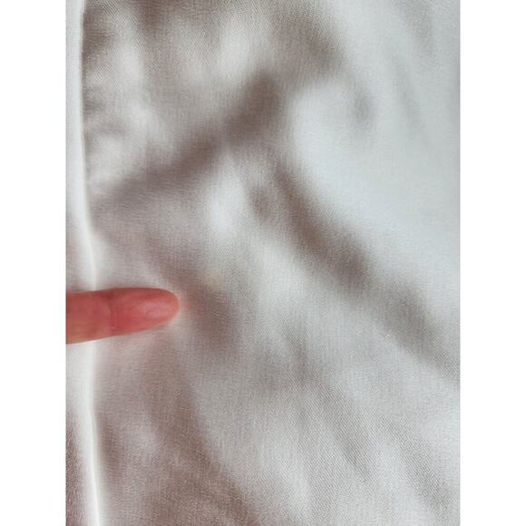 NWD Reformation Elena Satin Strapless Wedding Gown Dress Size 10 Ivory #4B416 - Picture 9 of 16